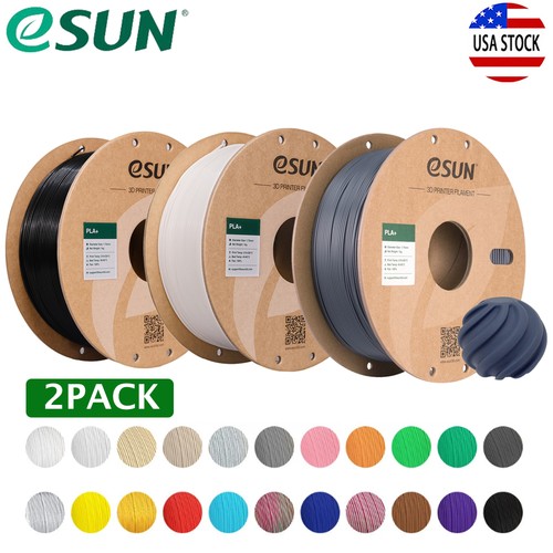 2roll 1kg esun matte - pla, pla+