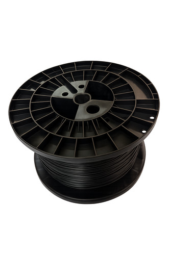 5kg spool pla 75mm black - spool, 3d